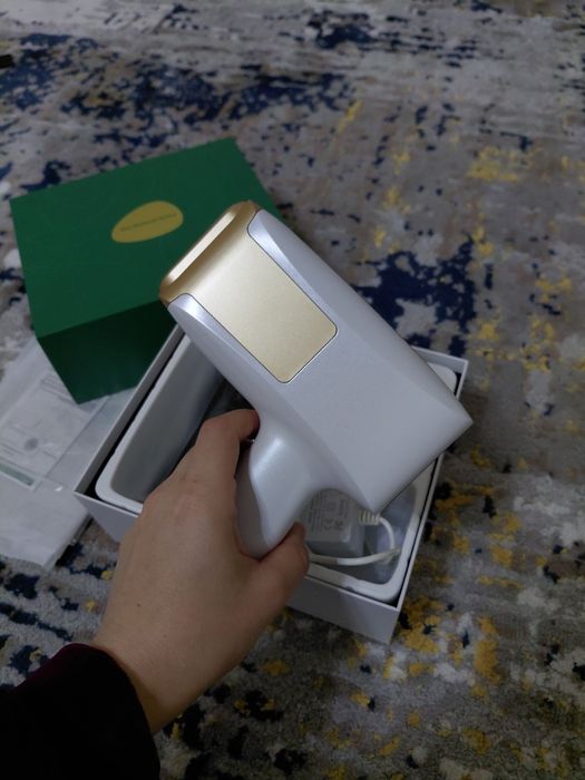 Yangi fotoepilyator – 5 rejim, sovutish funksiyasi, cheksiz chaqnashla