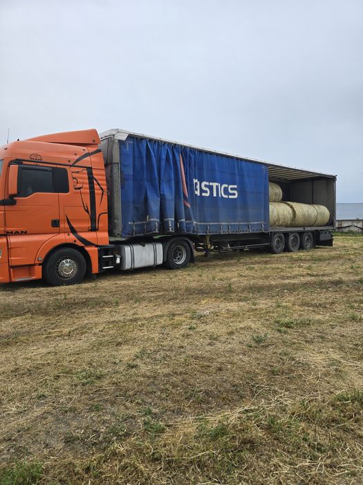 Vând ansamblu MAN TGX 18.440 + Prelata Schmitz standard