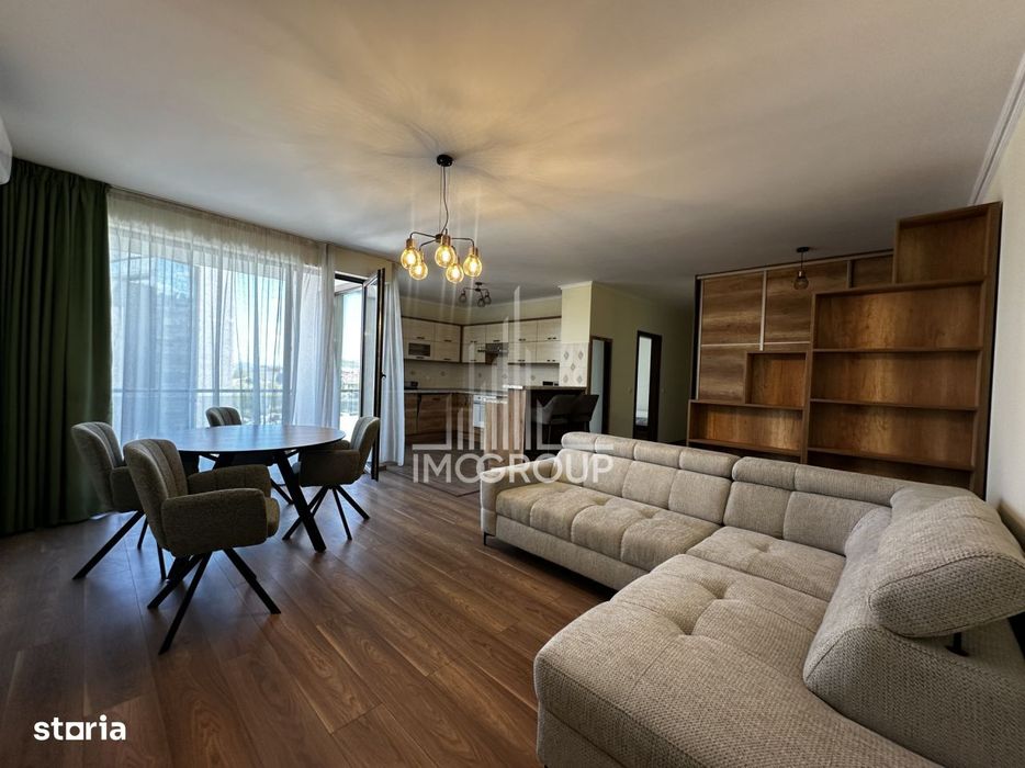 Apartament 3 camere, 90 mp, 2 balcoane, parcare, Gheorgheni, Riviera L — fotografia 1