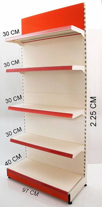 Стелажи за оборудване на магазин