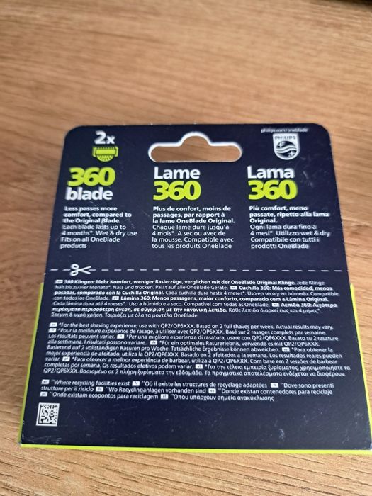 Rezerve Philips OneBlade 360