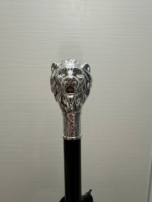 Зонт- трость серебро