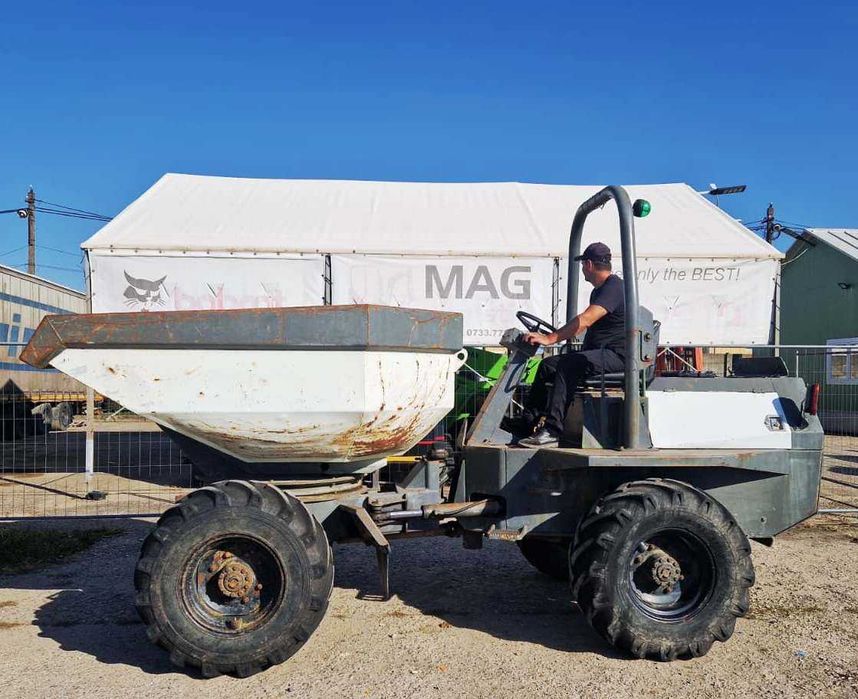 dumper Terex rotativ 6 tone