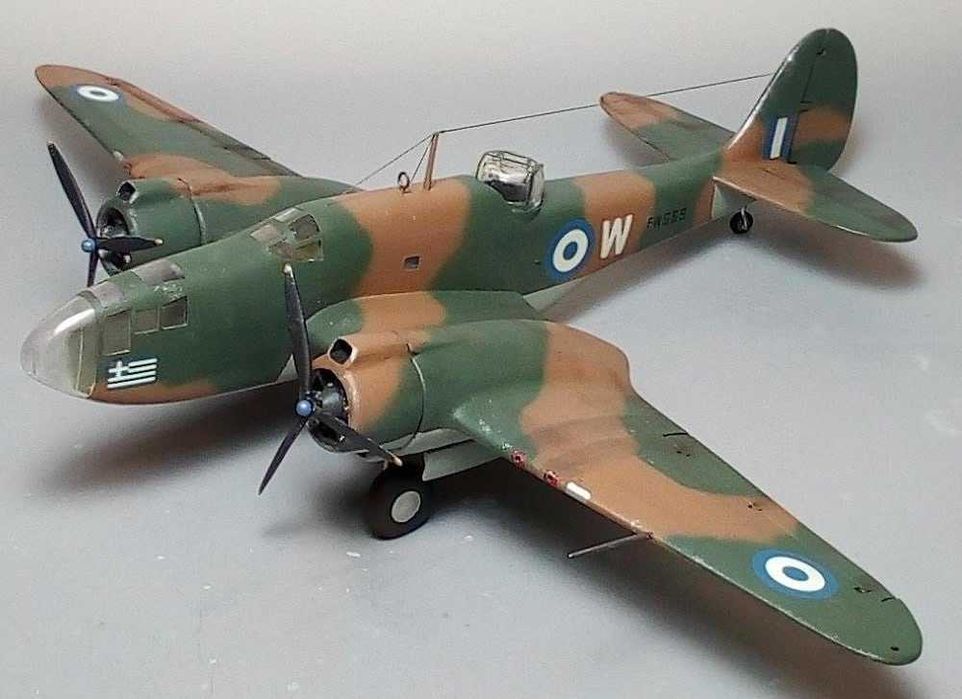 Сборная модель самолета Мартин Балтимор (Ново 1:72). РАРИТЕТ! РЕДКОСТЬ