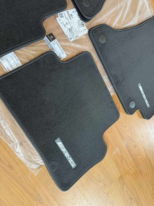Set Covorase Noi velour originale Mercedes Benz CLS W257 model 2018-2024 Mercedes E class W213 2016+