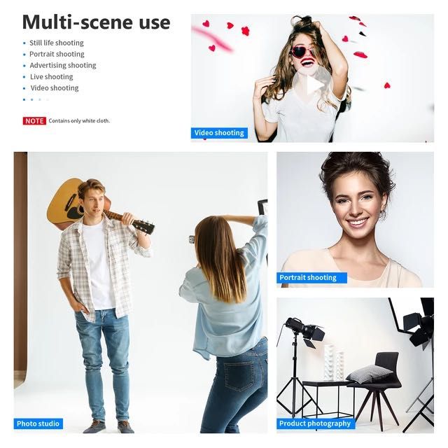 3 х 4М.  Бял фон. фотография. Видео. Фон система. Фонове. софтбокс