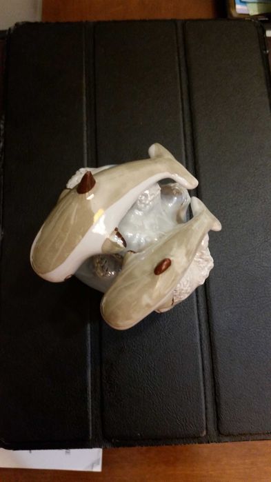 Статуэтка Фарфор Дельфины