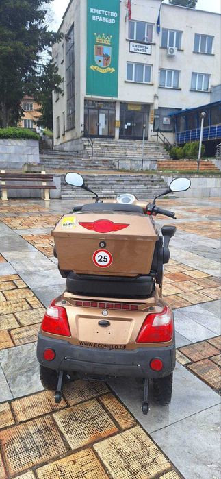 Електрическа четириколка Econelo J4000 (21г.)1000W 72V LiFePO4 батерия