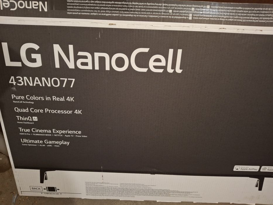 LG NanoCell 43 Smart телевизор
