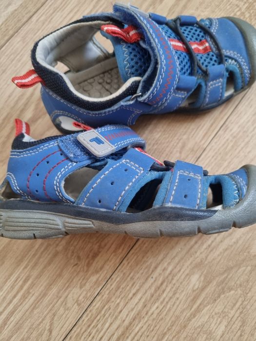 Sandale copi din piele, mărimea 23,Fila