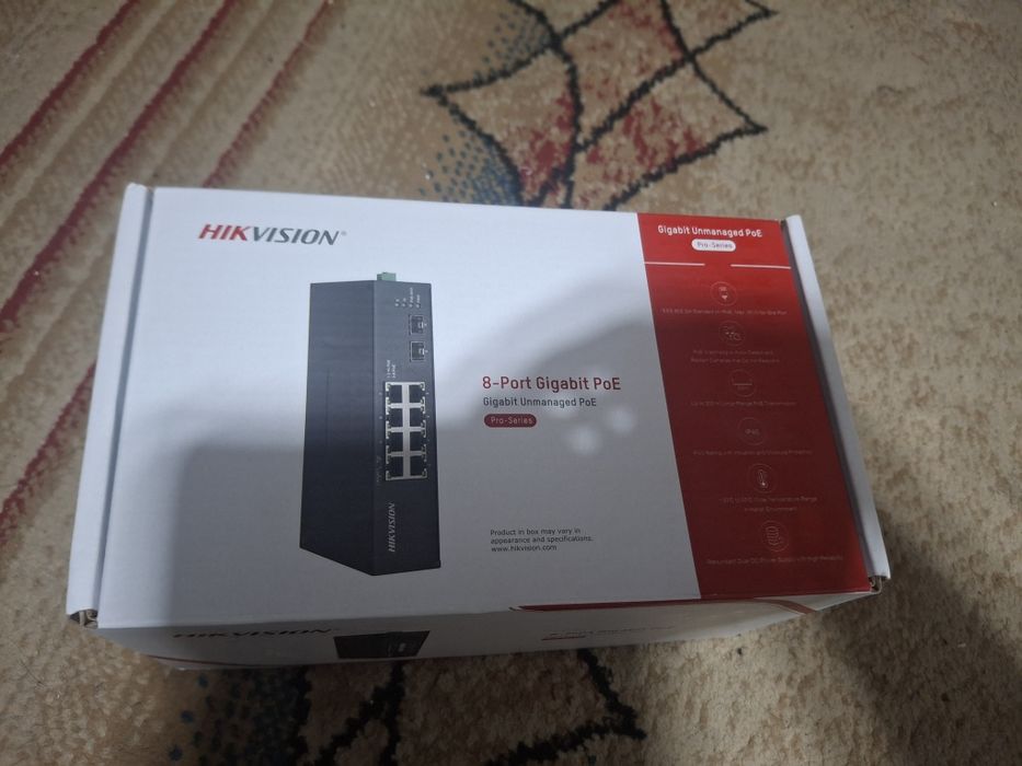 Комутатор пое для видеонаблюдение