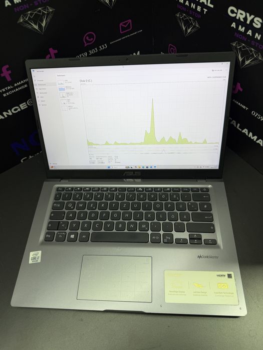Laptop ASUS R465J 14 inch i7 1065G7 8GB RAM 512GB SSD