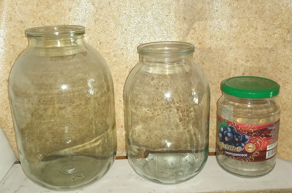 Банки стеклянные