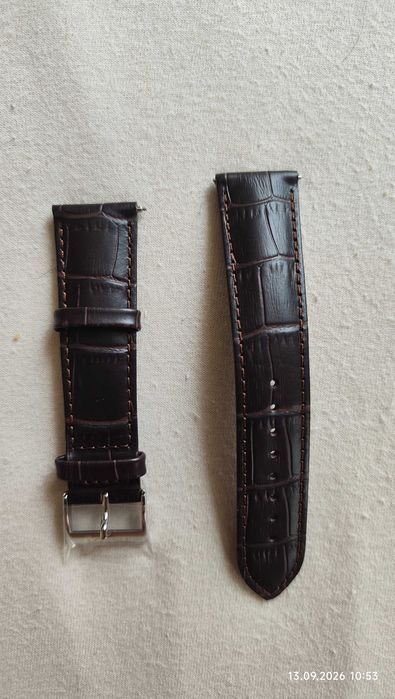 tissot кожена каишка