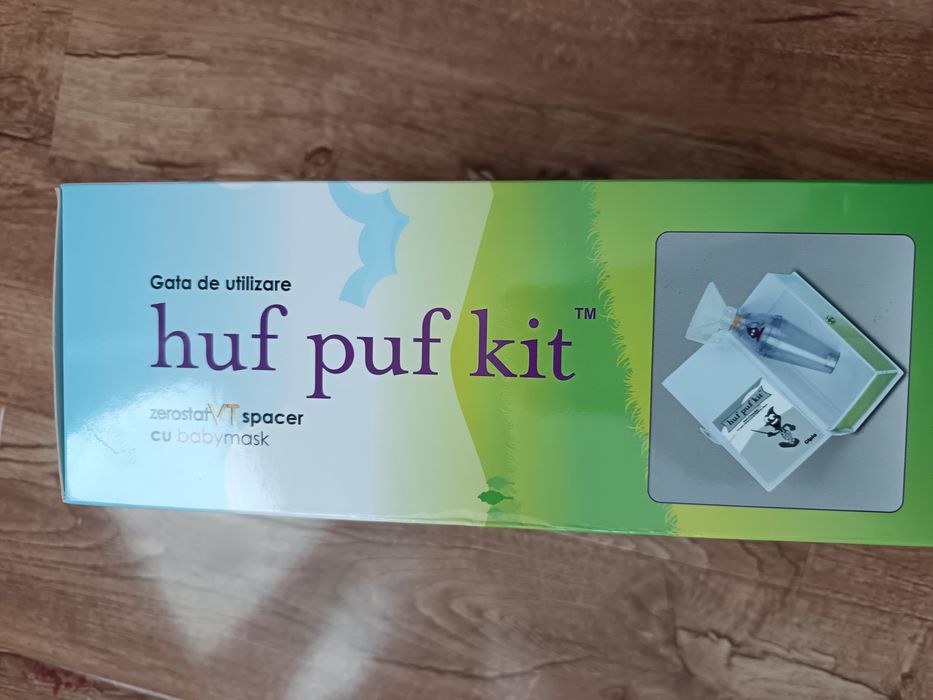 Kit pentru administrare tratament inhalator in doze măsurate la copii