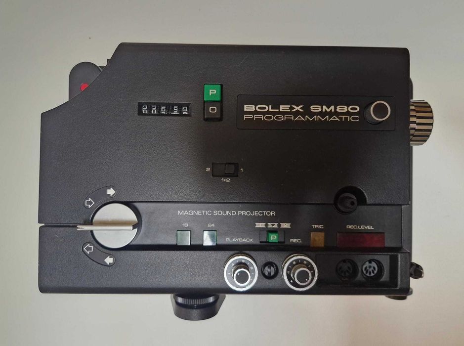 Proiector de film vintage Bolex SM80 Programmatic