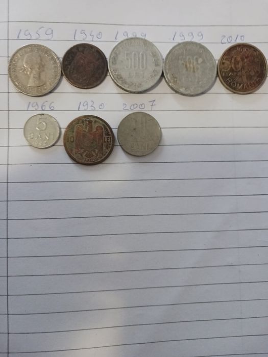 Vand monede de colectie vechi