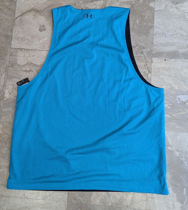 Under Armour Project Rock Reversible Mesh двулицев потник от Сащ