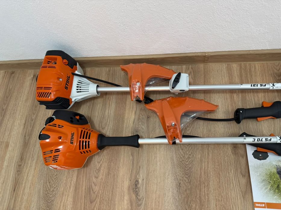 Stihl motocoasa pe benzina.