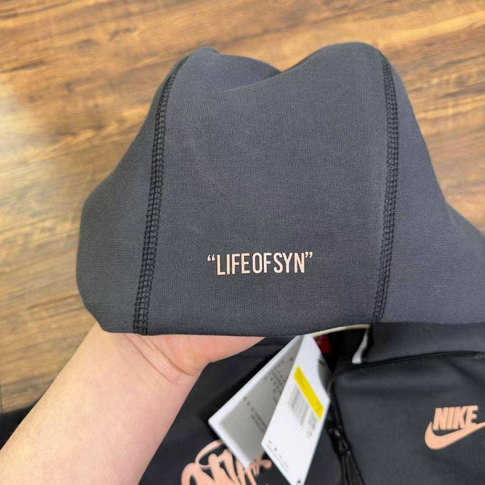 Syna World x Nike Central Cee Tech Fleece Black Tracksuit