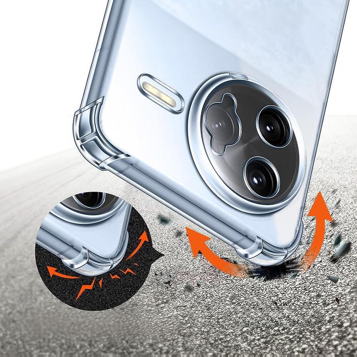 Прозрачен Силиконов Удароустойчив Кейс за Xiaomi Poco F7 ULTRA