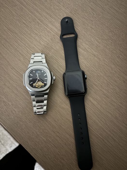 Часы Patek Philippe и Apple Watch 3 оригинал