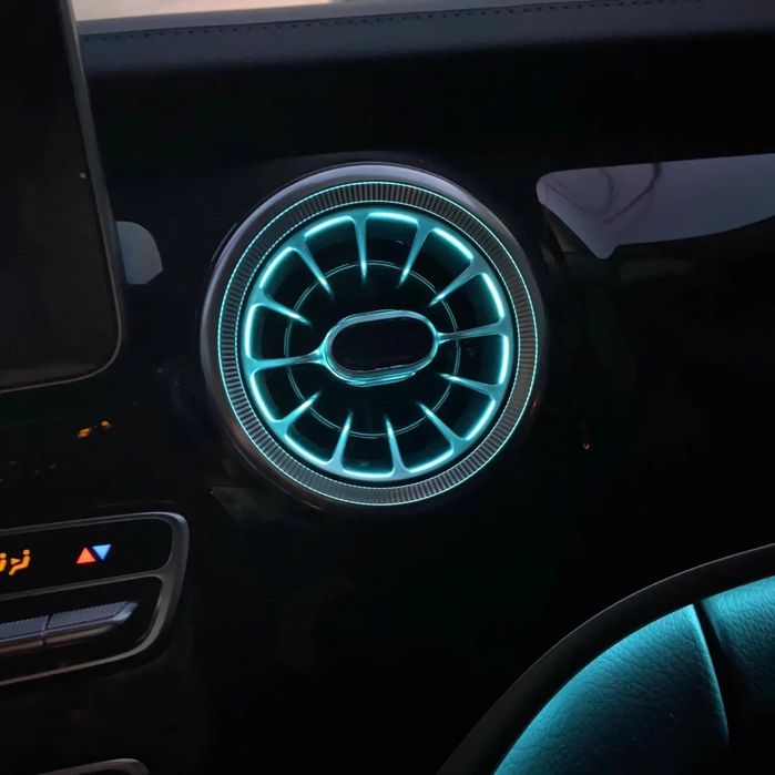 Sistem Iluminat Ambiental Premium 18 in 1 Mercedes V-Class W447 Vito 2016-2022 Control Navigatie si aplicatie Lumini ambientale Mercedes