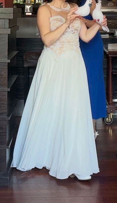 Бутикова сватбена рокля – носена еднократно