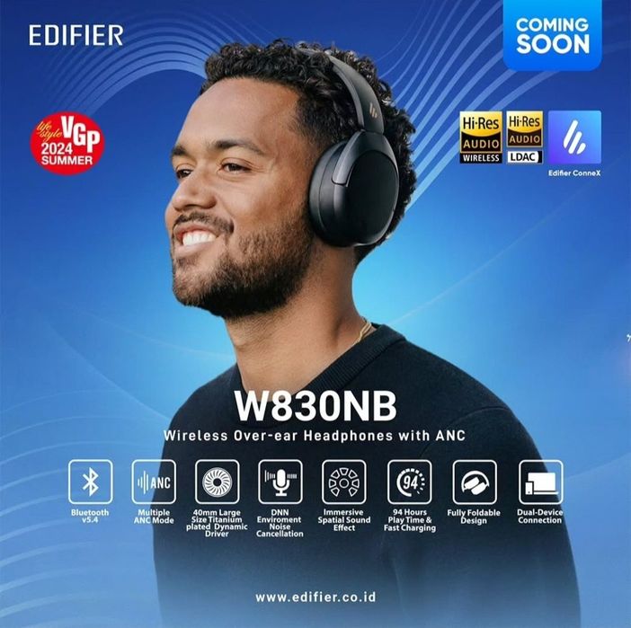 Edifier w830nb Беспроводные Наушники/Гарнитура