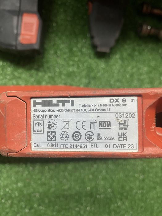 Уред за директен монтаж Hilti DX 6