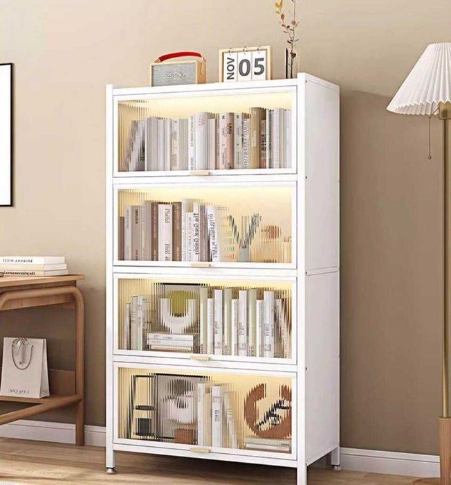 Книжный шкаф с откидной дверью для спальни/ tepaga ochiladigan shkaf