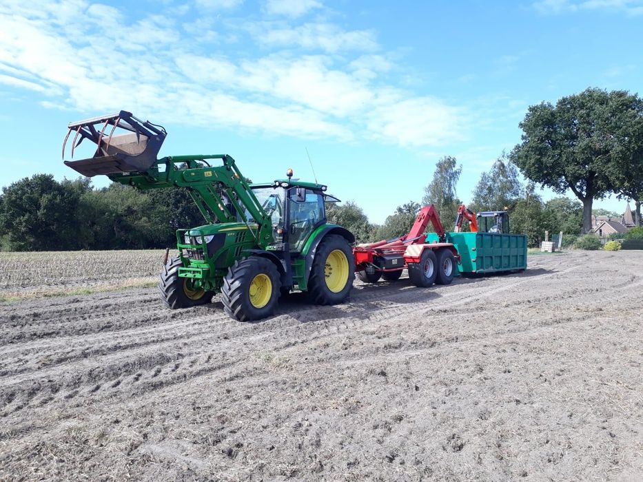 Remorca Tractor Abrollkipper