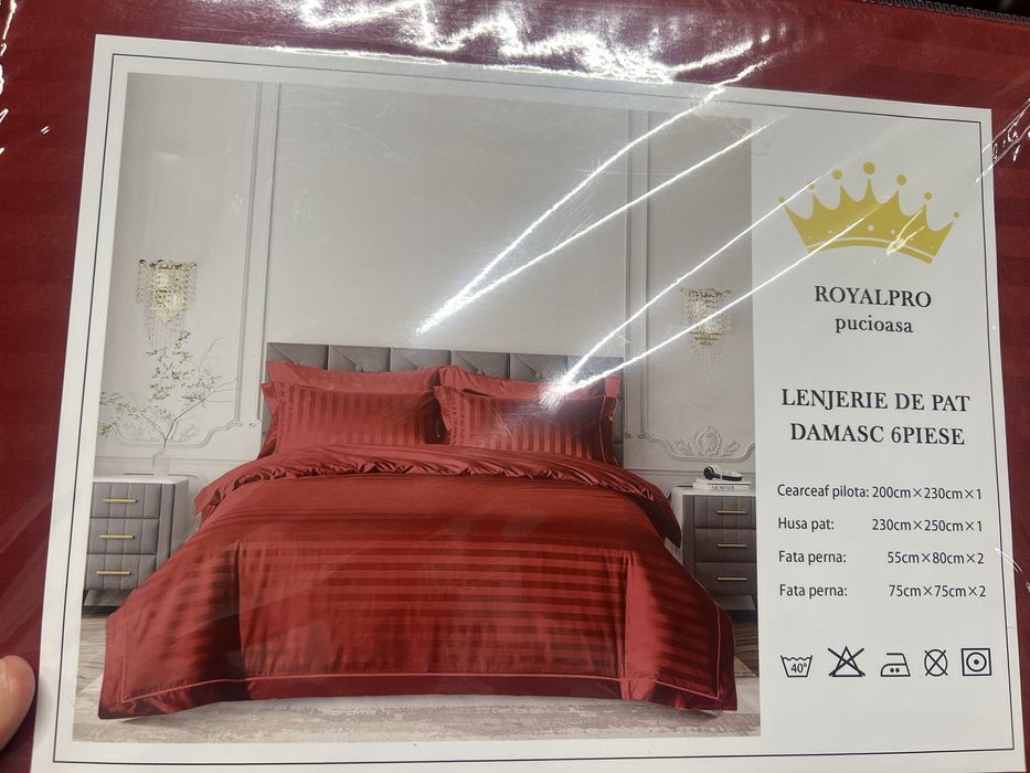 Lenjeri de pat Damasc Hotel