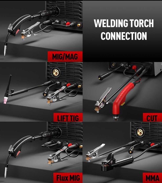 Мулти заваръчен апарат 5 в 1 и плазма