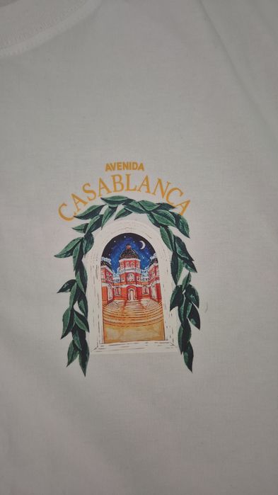 Tricou Casablanca alb XL