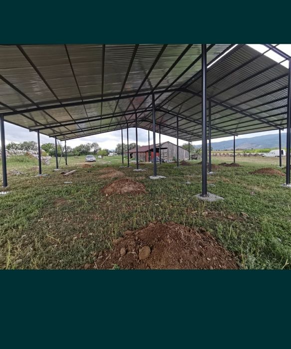 Vând saivan de oi sau vaci și hale metalice 20X50