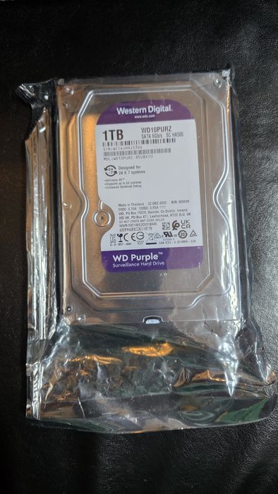 Hard Disk 1 tb purple pentru server camere