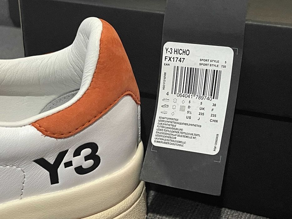adidas Y-3 Yohji Yamamoto Hicho White Black Red (Factura/Garantie)
