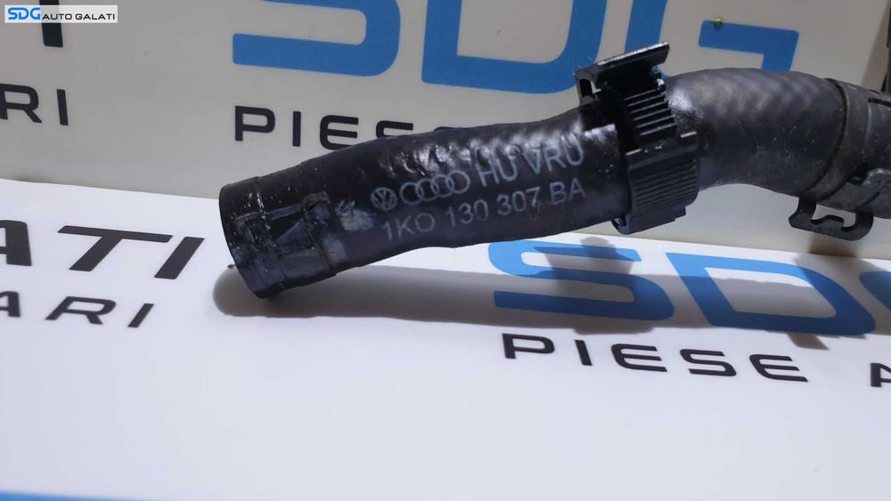 Furtun Conducta Cu Senzor Temperatura Combustibil Motorina Volkswagen Jetta 4 1.6 TDI CAYC 2011 - 2018 Cod 1K0130307BA 03L919824D