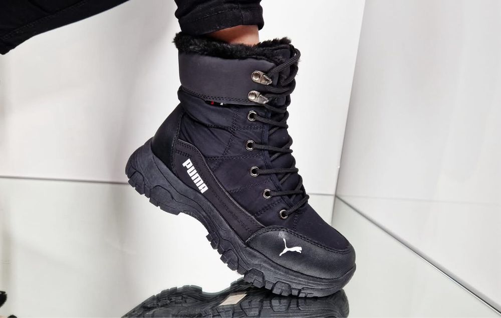 Дамски боти с топъл пух