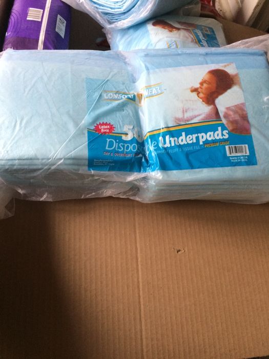 Пеленки одноразовые, непромокаемые, мягкие, США.