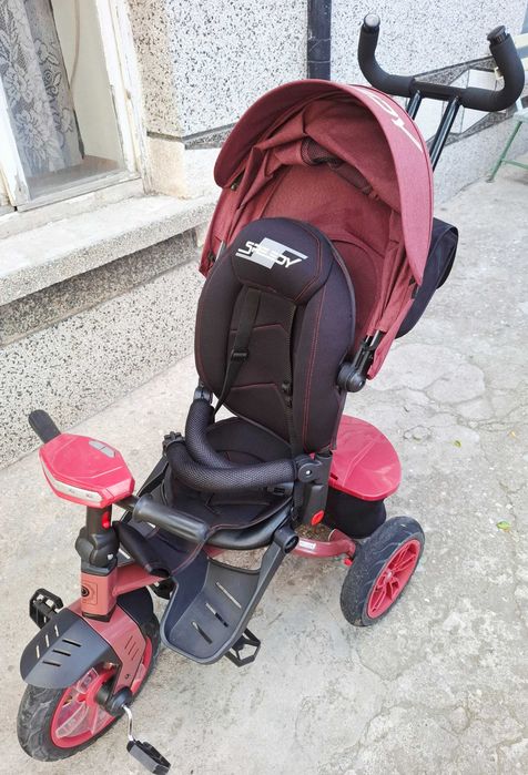 Детска триколка Lorelli Emotion SPEEDY 360° с родителски контрол