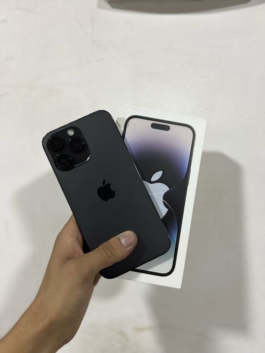 Iphone 14 pro max Black  128Gb 86% Holat yaxw