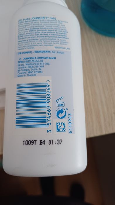 Pudră  johnsons 5 lei buc