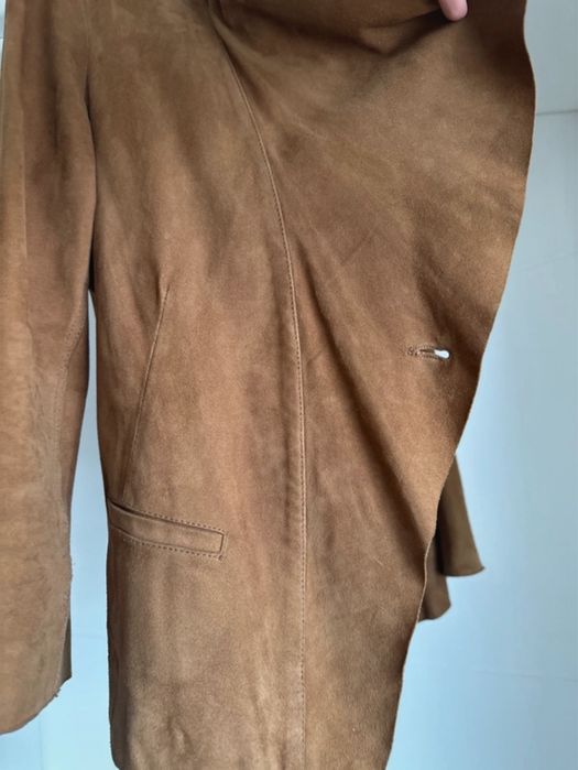Sacou / jacheta piele intoarsa Gerard Darel