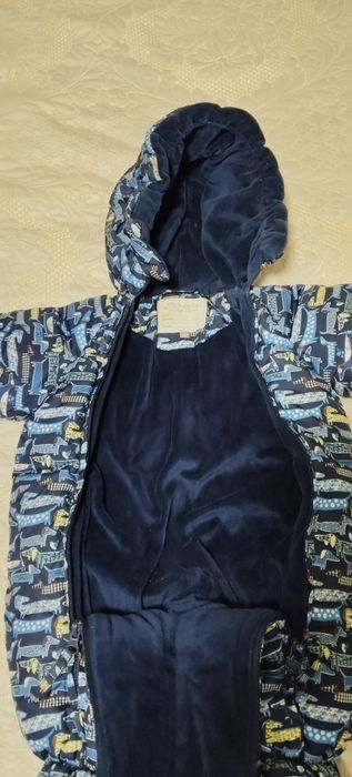 Комбинезон зимний детский 1-3 мес