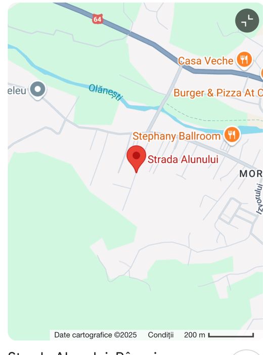 Teren intravilan 1400mp de vânzare str Alunului, Rm. Valcea.