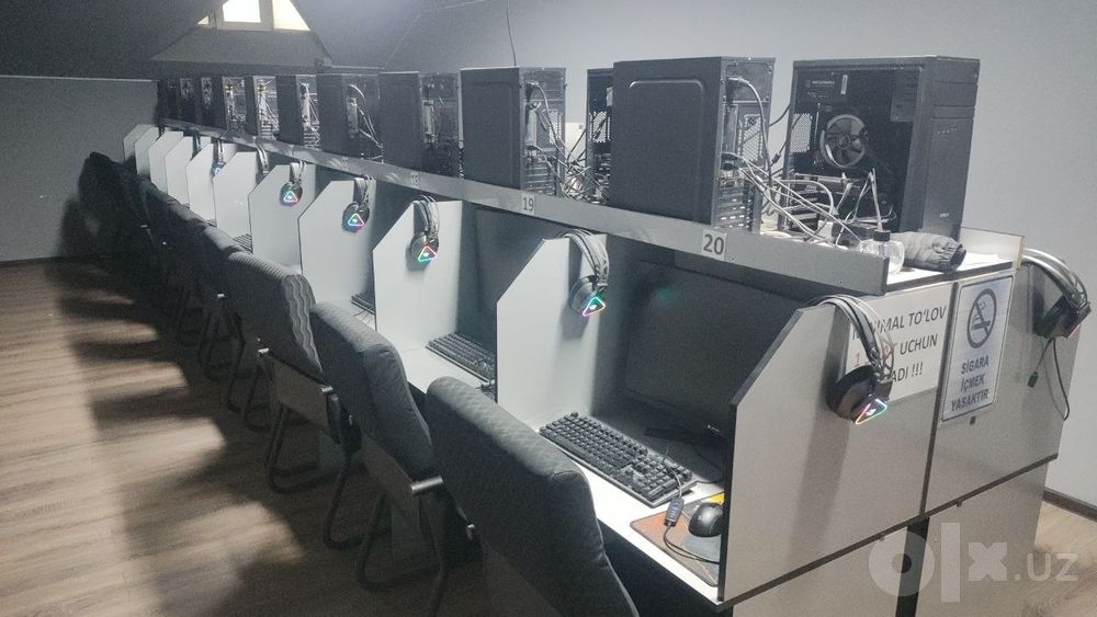 Game club uchun 41 kompyuter