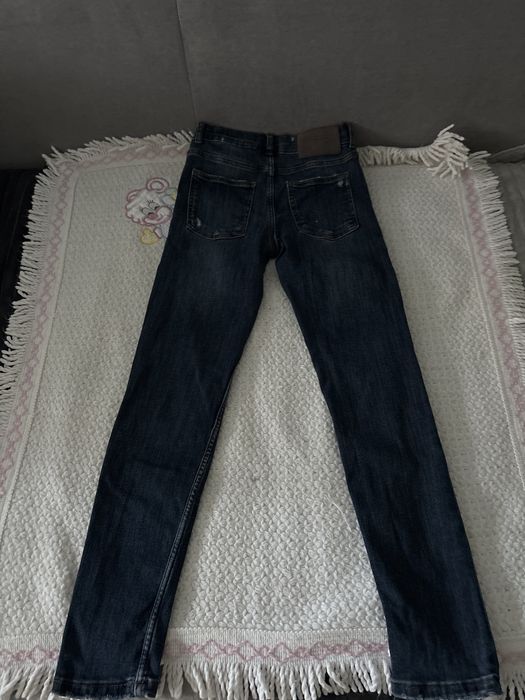 Pantaloni denim Zara baieti, marimea 152