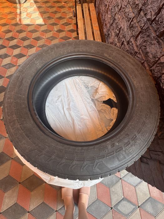 Колеса зимние шипованные.